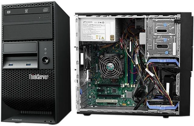 Lenovo ThinkServer  TS140 I3@3.4Ghz 8Gb 1Tb Server 2008 R2 Activated & Rehabbed - Image 1 of 4