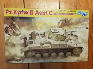 Dragon Pz.Kpfw. II Ausf C mit Zusatzpanzer Smart Kit 1/35 MISB b6 - Picture 1 of 1