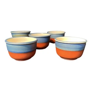 JAPANESE HAND-CRAFTED TOKONAME WARE SENCHA CUPS - Picture 1 of 10