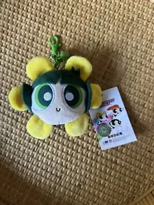 The Powerpuff Girls Flower Design Buttercup Plush Keychain Pendant 4” - Picture 1 of 8