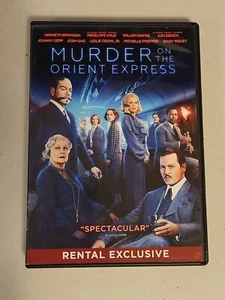 Murder on the Orient Express (DVD, 2018) Kenneth Branagh, Michelle Pfeiffer - Imagen 1 de 3