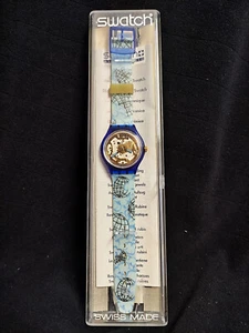 Orologio Swatch Swiss Made - Nuovo custodia funzionante - SAN101 Mappamondo - Imagen 1 de 7
