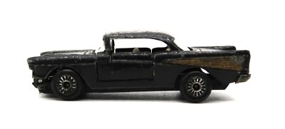 1957 Chevrolet '57 Chevy Hardtop Vintage Diecast 1:68 Scale Black P355 Zylmex - Image 1 of 4