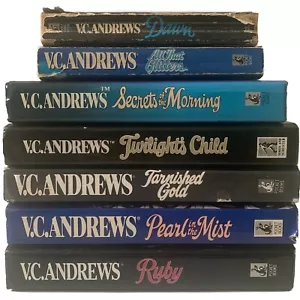Virginia VC Andrews Landry/Cutler Family Series Hardcover Book Lot X 7 Novel Set - Picture 1 of 24