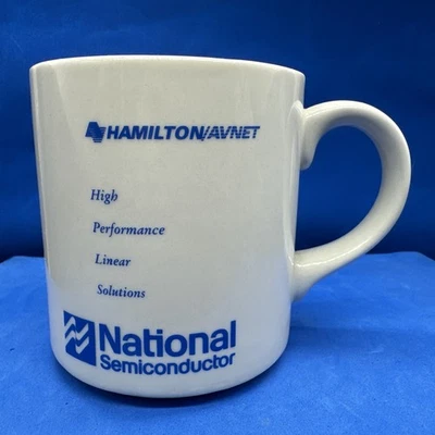 Rare Vintage National Semiconductor Hamilton/Avnet Coffee Mug Texas Instruments - Image 1 of 4