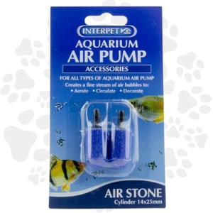 Interpet Small Aquarium Airstones 2 Pack | Fine Bubble Aeration 1.5x2.5cm - Picture 1 of 2