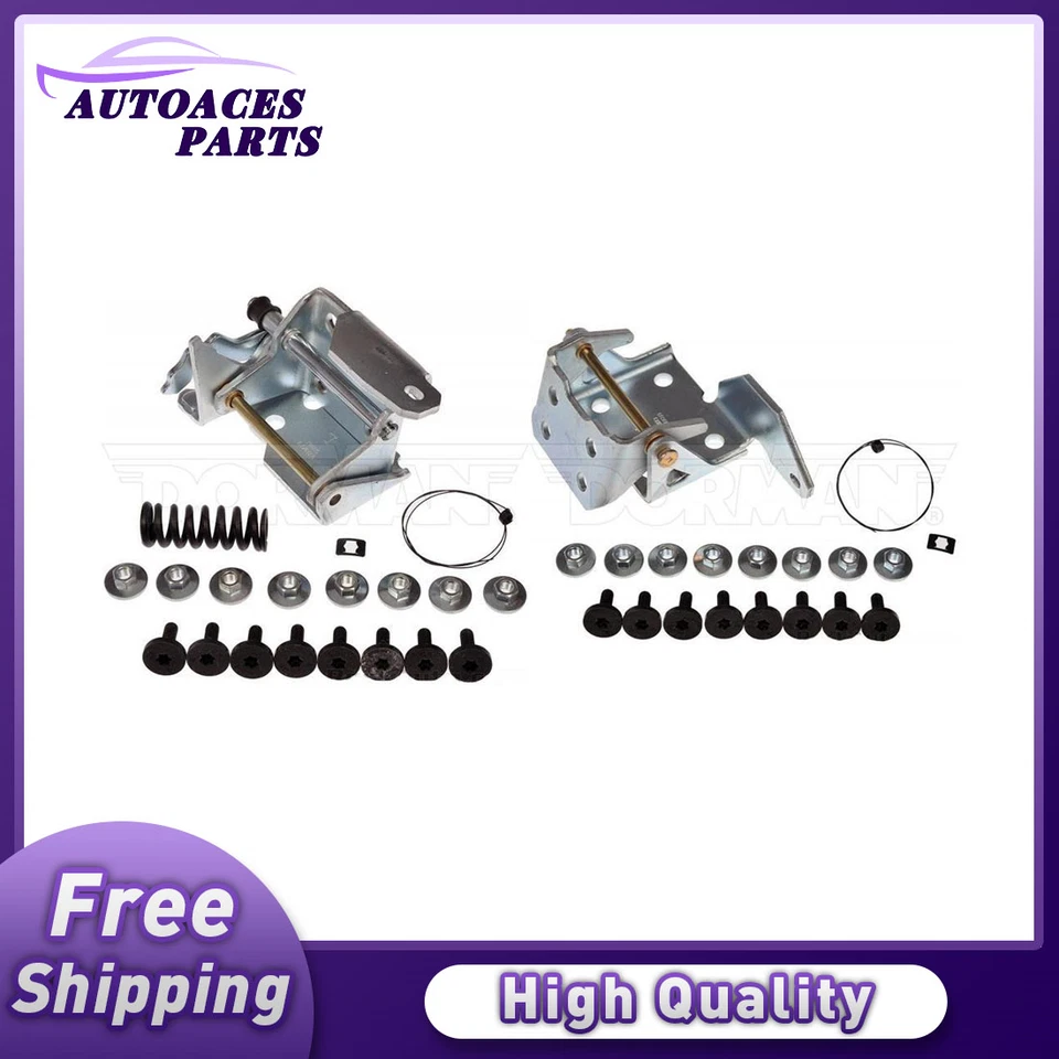 Kit de reparación de bisagra de puerta inferior superior delantera Dorman par lateral izquierdo para camioneta GMC Chevy Foto 1 de 2