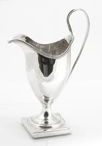 Antigua jarra georgiana de plata esterlina de Jorge III con sello 1789 - Imagen 1 de 8