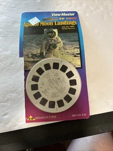 Apollo Moon Landing 20 luglio 1969 Set #5446 view-master Confezione 3 Mulinelli - Foto 1 di 11