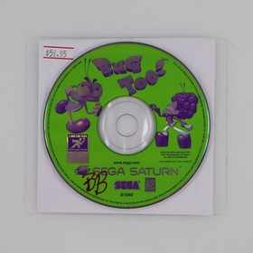 Sega Bug Too! Saturn Game Disc 1996 Action Platformer Retro Video Game