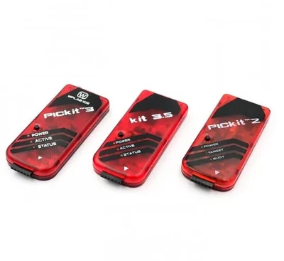 JakeSpecial – Red PICkit 3 Programmer for PIC microcontrollers - Photo 1/4