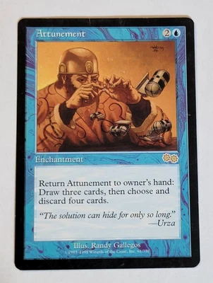ATTUNEMENT HP *URZA'S SAGA* - Image 1 of 2