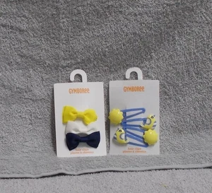 NEW GYMBOREE SUNSHINE & BIRDS BARRETTES (2 SETS) - Picture 1 of 1
