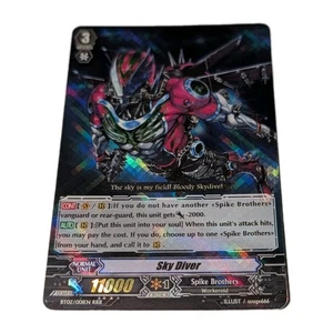 Vanguard Cardfight!! Sky Diver BT02/001EN RRR Rare TCG Trading Card Game - Picture 1 of 11