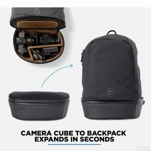 Nomatic McKinnon Cube Pack 7-21L Convertible Kamerarucksack schwarz - Bild 1 von 4