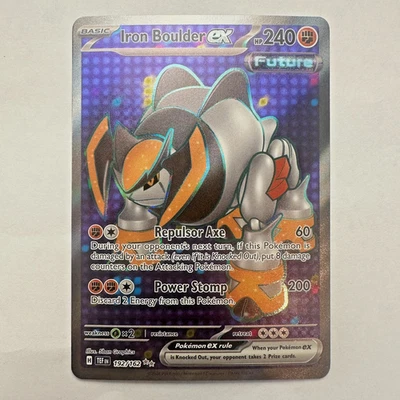 Iron Boulder ex - 192/162 - SV05: Temporal Forces (TEF) Near Mint Card - Image 1 of 3