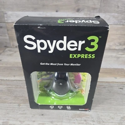 Spyder 3 Express DataColor (For XP or Vista 32/64, Max OS X 10.4+) w/CD Software - Image 1 of 2