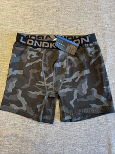 *NEU* Londkaron schwarz/grau Camouflage Jugend XL Sportschutz - Bild 1 von 8