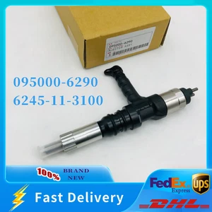 095000-6290 Common Rail Fuel Injector for DENSO 6245-11-3100 Komatsu 6D170 - Picture 1 of 7