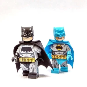 Custom LEGO Blackstar Batman Minifigure TDKR Blue And Black - Picture 1 of 2