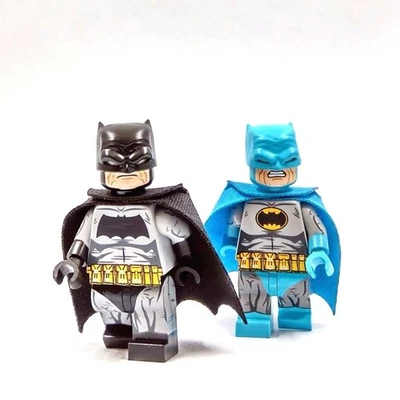 Custom LEGO Blackstar Batman Minifigure TDKR Blue And Black - Image 1 of 2