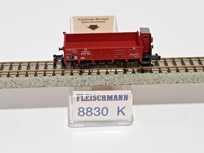 VAGÓN ABIERTO CON GARITA 86 970 K.P.E.V. ÉPOCA I FLEISCHMANN 8830 (I025) - Immagine 1 di 4