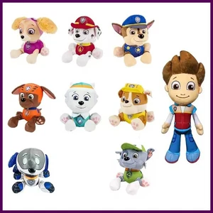 Muñeco de Peluche Patrulla Canina Dibujos Animados 20Cm Persecución Animal de Roca Perro Dibujos Animados Modelo Acción - Imagen 1 de 33