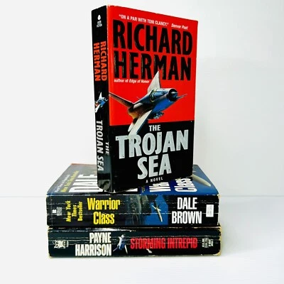 War Military Action Aircraft Fiction 3x Book Lot Dale Brown Payne Harrison - image 1 of 4