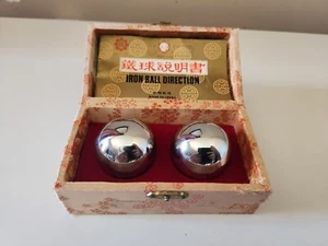 VTG Shouxing Chinese Iron Ball Direction - Stress Relief Balls - Decorative Box - Picture 1 of 8