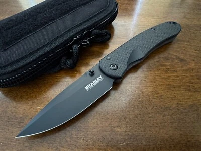Cuchillo Plegable Bradley Alias de Benchmade S30V Hoja G10 + Mango Ti Hecho en EE. UU. Foto 1 de 4