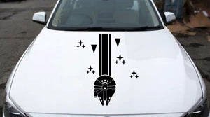 Empire Star Wars Sticker Decal Bumper Vinyl Star Wars X wing fighter falcon Yoda - Picture 1 of 3