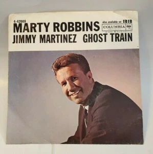Marty Robbins JIMMY MARTINEZ (ROCK N ROLL 45/PS) #42008 PLAYS VG++ NO NOISE - Picture 1 of 6