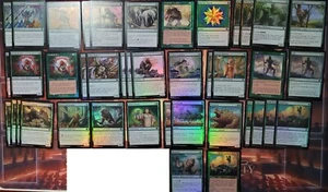 41x LÁMINAS VERDES inc RETRO lote a granel Dominaria remasterizado como nuevo MTG DMR EDH - Imagen 1 de 11