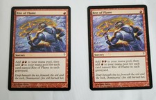 Coldsnap ** 2x Rite of Flame (NM!) x2 ** Mtg Magic:The Gathering