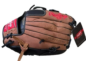 Nuovo guanto da baseball in pelle Rawlings D1275HB oro LHT 12 3/4" giocatore mano sinistra - Foto 1 di 9