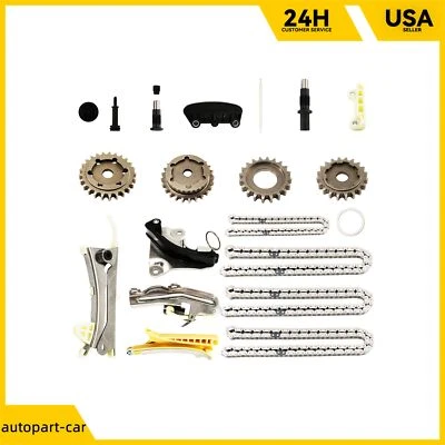 Kit de cadena de distribución 17x apto para Ford Explorer Sport Trac Ford Explorer Ranger Foto 1 de 4