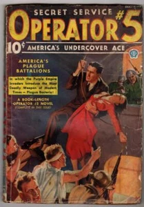 Operator #5 Dezember 1936 GGA Cvr von John Howitt - Bild 1 von 2