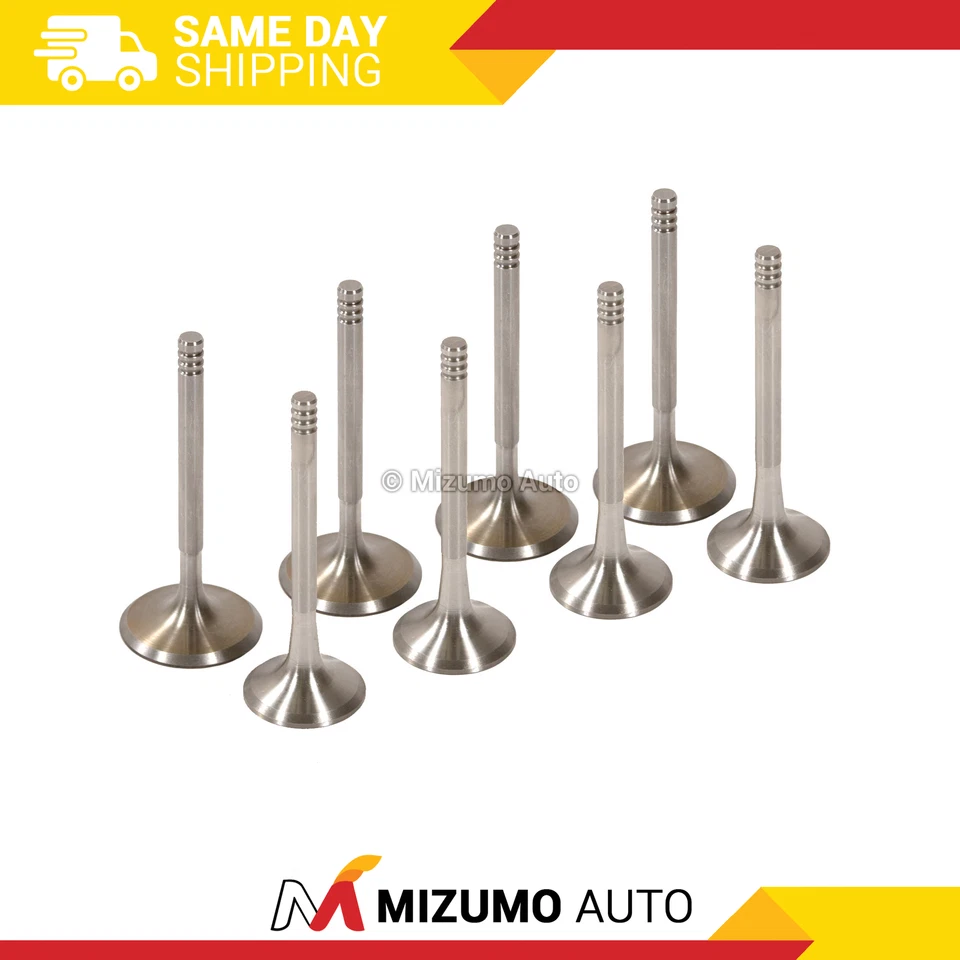 Intake Exhaust Valves Fit 93-06 Volkswagen Passat Beetle Jetta Goft 2.0 SOHC 8V - Image 1 of 4