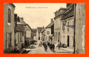 OUSSON (45) CPA / RUE DE LA LOIRE - Picture 1 of 2