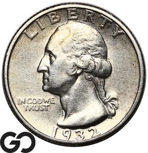 1932-S Washington Quarter, Key Date San Francisco Issue - Picture 1 of 3