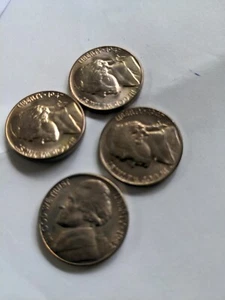 1947-d Jefferson BU níquel ¡Bonita moneda! - Imagen 1 de 3