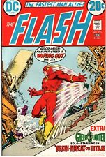 DC COMICS FLASH - 221 (BARRY ALLEN) MAY  1973 RARE BRONZE AGE ISSUE 