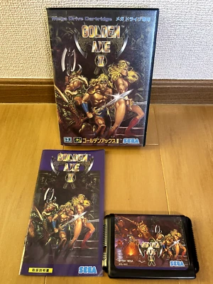 Golden Axe II (2) Mega Drive Japan (Original Box, Manual) - Image 1 of 4
