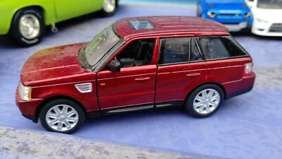 Kinsmart Range Rover Sport 1:38 Scale diecast Maroon used loose - Image 1 of 4
