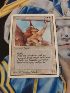 Serra Angel MTG Unlimited Uncommon White Creature Moderately Played x1 GG6 - Picture 1 of 4