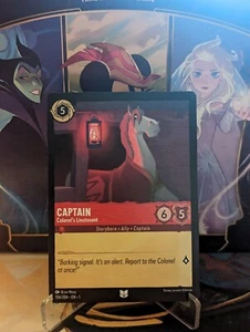 Disney Lorcana - Captain Colonel’s Lieutenant 106/204 Uncommon NON Foil Card - Picture 1 of 1