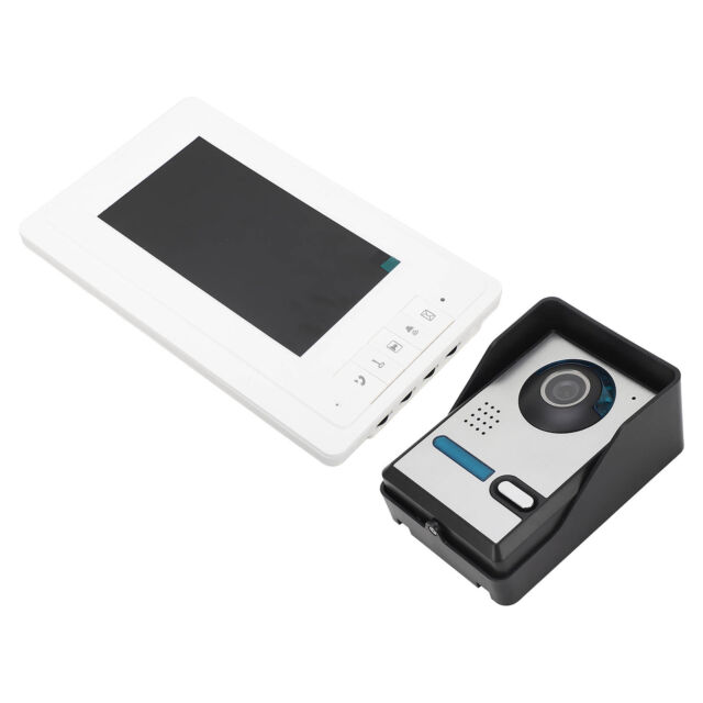 Sistema de video portero WiFi, timbre de video con kits de monitor, cámara  de timbre HD de 1080P con cable, monitor inalámbrico WiFi de 7 pulgadas con