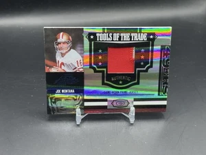 2007 Absolute Football Joe Montana Tools Of The Trade Patch /50 49ers - Picture 1 of 2