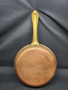 Vintage Homa Silber Gefüttert Kupfer Bratpfanne 9,5" - Bild 1 von 8