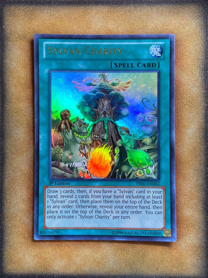 Yugioh Sylvan Charity PRIO-EN062 Ultra Rare 1st Ed NM - Image 1 of 1